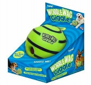 М'яч Регочуть Wobble Wag Giggle (пакет) для собак 11см 55721 фото