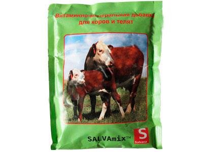 Salva Mix Премикс для коров,телят 0,4 кг, Германия Salva Mix Премикс корова,телята 0,4 кг Германия 4535 фото