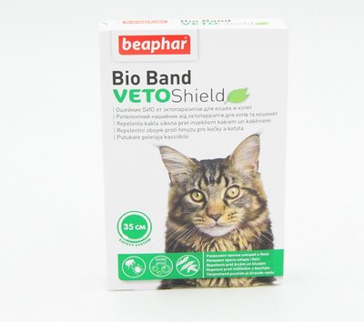 Bio Band — нашийник від комах для кішок Bio Band Beaphar 10664 нашийник від комах для кішок 6877 фото