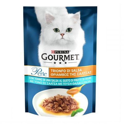 Gourmet Perle консерви для кішок із тунцем мініфіле 85 г 137782 67708 фото