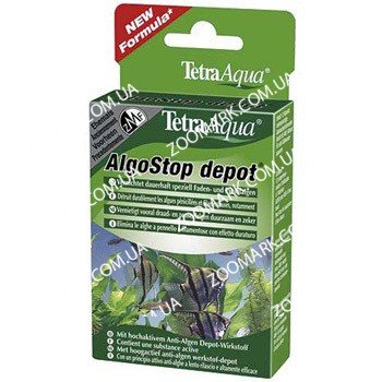 Algostop depot, Tetra таблетки для уничтожения нитчатых и пучковатых водорослей, 12 таблеток Tetra ZMF 45393 фото