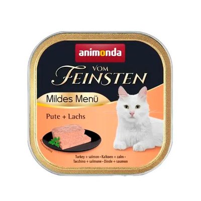 Animonda Vom Feinsten консерва для кішок з індичкою і фореллю, 100 г 75176 фото