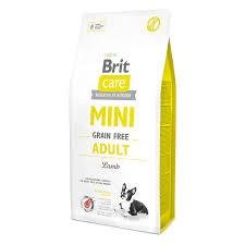 Brit Care GF Adult Mini Lamb для собак малих порід ягня 7 кг 35825 фото