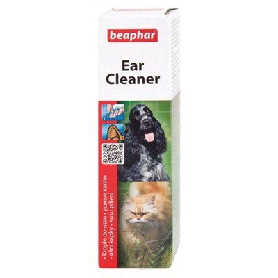 Ear Cleaner краплі для догляду за вухами у собак і кішок 50 мл Беафар 42937 фото