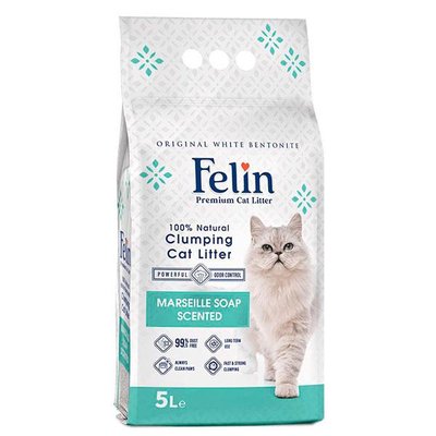 Felin наполнитель для кошек с ароматом марсельского мыла 20л 66136 фото