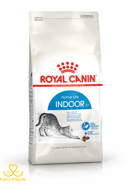 Royal Canin Indoor 27 (Роял Канин Индор) корм для взрослых кошек не покидающих помещение 2 кг 13182 фото