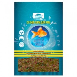 Золота рибка пластівці для всіх видів золотих риб FLIPPER 20г 100мл 33318 фото