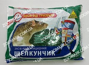 Щелкунчик зерновая приманка от грызунов банка 250 г Щелкунчик 29152 фото