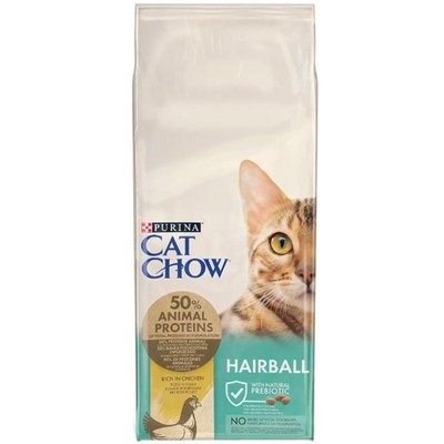 Cat Chow Hairball Control сухий корм для кішок проти утворення вовняних грудком у травному тракті з 5306 фото
