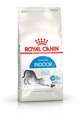 Royal Canin Indoor 27 (Роял Канин Индор) корм для взрослых кошек не покидающих помещение 4 кг 34386 фото
