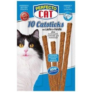 Палички Perfecto Cat ЛососьФорель 10 шт 4734 фото