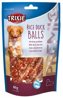 Premio Rice Duck Balls — ласощі для собак з качкою і рисом, Тріксі 31704 31277 фото