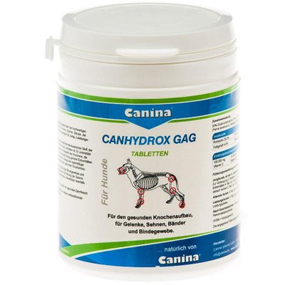Canhydrox Petvital Gag вітаміни для формування кісток і суглобів у собак, Сапіпа 1200 таблеток 2 кг 21732 фото