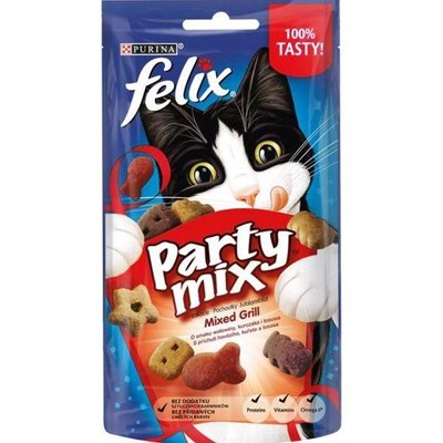 Ласощі Purina Felix Party Mix гриль 60 г 69517 фото