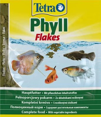 Тetra PHYLL для рослиноїдних видів риб 12 гр 46395 фото