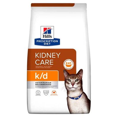 Hills PD Feline kd Kidney Care для кішок у разі захворювань нирок курка 1,5 кг 605988 67191 фото