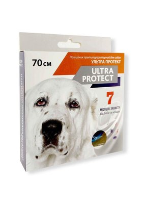 Ultra Protect протипаразитарний нашийник для собак 70 см, Palladium синій 32708 фото