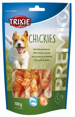 Premio Chickies - ласощі для собак кісточки з курячою грудкою, Тріксі 31591 6755 фото