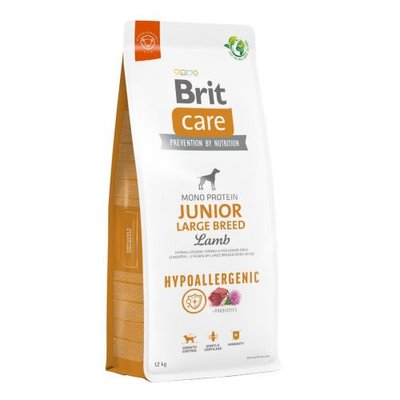 Brit Care L Junior с ягненком и рисом для щенков крупных пород 12 кг 30310 фото