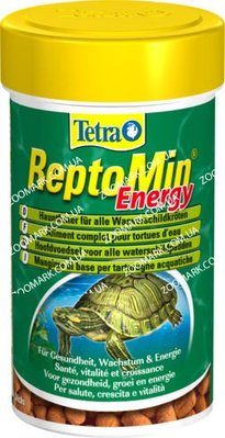 Tetra Reptomin Energy 100мл корм для черепах Корм для черепах Tetra Reptomin Energy 100мл. Тетра 48947 фото
