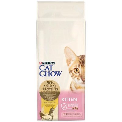 Cat Chow Kitten - корм для котят комплекс 15 кг 4602 фото