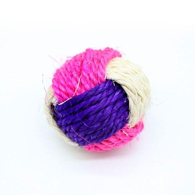 Кігтеточка плетений м'яч, 6 см 71683 фото
