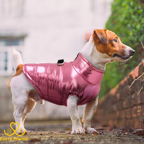 Куртка -жилет для собак рожева 7373732 фото