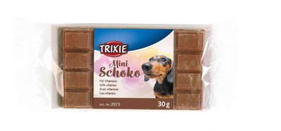 Mini-Schoko шоколад для собак, Тріксі 2973 Шоколад для собак Mini-Schoko, Тріксі 2973 53335 фото