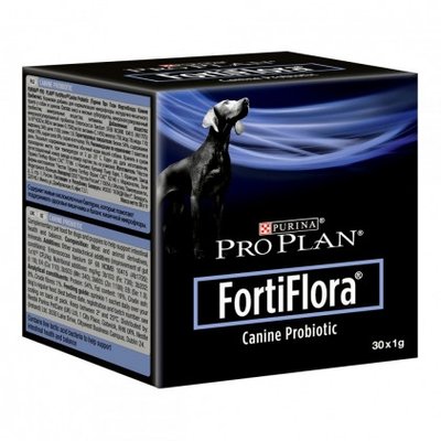 FortiFlora Canine Probiotic Purina Pro Plan для собак і цуценят 7 шт. 71647 фото