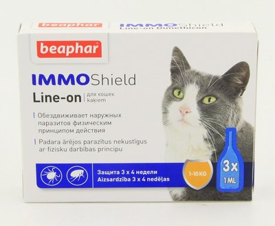 Капли Beaphar IMMO Shield для кошек 134683 фото