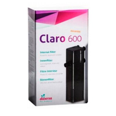Фильтр внутренний Claro 600, 600лч 8W для аквариумов до 80л Diversa 26147 фото