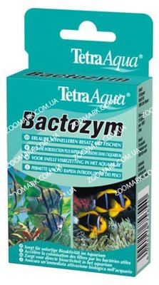 Тetra Aqua Bactozym кондиціонер для стабілізації біологічної рівноваги, 10 капсул Тetra AquaBactozym 44572 фото