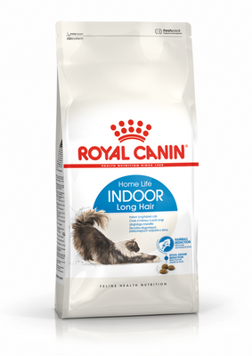 Royal Canin Indoor Long Hair для довгошерстих кішок від 1 до 7 років 2 кг 14322 фото
