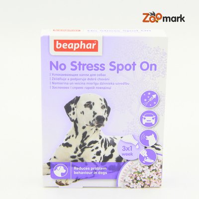 Беафар антистрес краплі для собак 3 піпетки 21152 фото