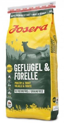 Josera Geflgel Forelle Сухий беззерновий корм для собак 15 кг 63470 фото