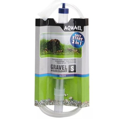 Aquael Gravel Glass Cleaner S Грунтоочисник зі шкребком для акваріума 26 46 см 64097 фото