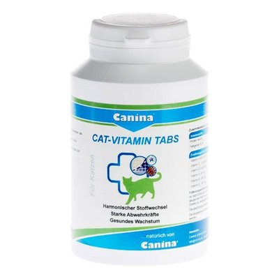 Cat Vitamin tabs — вітамінна добавка 250 штук 44978 фото