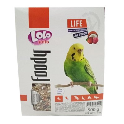 Корм для папуг фрукти Lolo Pets 500г 44988 фото