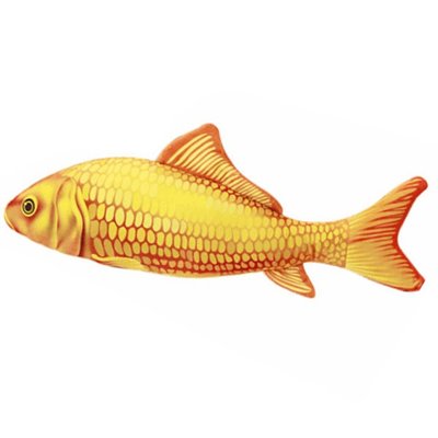 Игрушка для животных Рыба золотая 30см 55657 фото