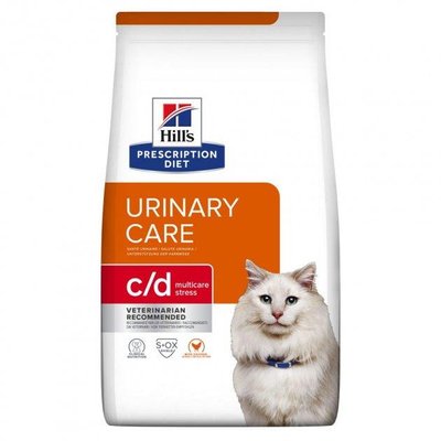 Hills PD Feline CD Urinary Stress корм для кішок курка 1,5 кг 605980 67967 фото