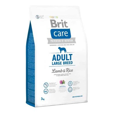Brit Care L Adult з ягням і рисом для собак від 25 кг 3 кг 29462 фото