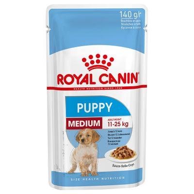 Royal Canin WET MEDIUM PUPPY для щенят середніх порід 140г 40059 фото