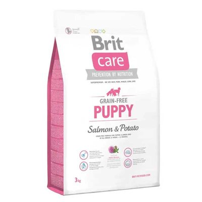 Brit Care GF Puppy для цуценят з Лососем і картоплею 3 кг 30249 фото
