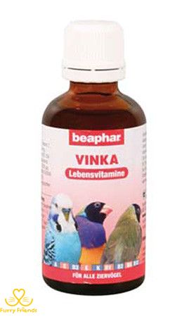 Beaphar Vinka (Винка) вітаміни для птахів 50мл 11692 15644 фото