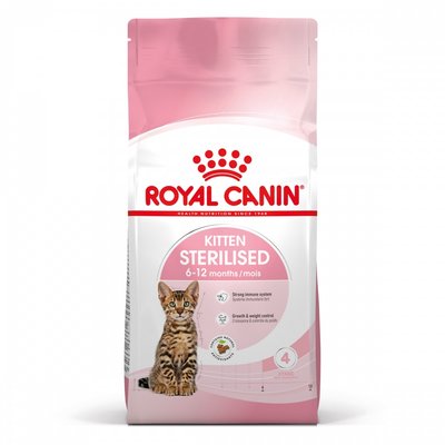 Royal Canin Kitten Sterilised для стерилизованных котят от 6 до 12 мес 2 кг 24126 фото