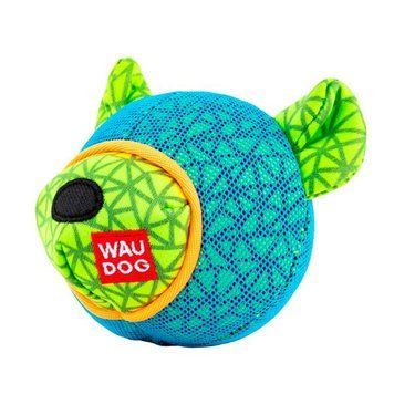 Медведь WAUDOG Fun голубой, 12х11 см 79690 фото