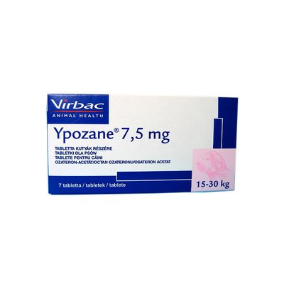 Ипозан для лечения простаты, 7 таблеток осатерон Вирбак 15мг 30-60кг 42304 фото
