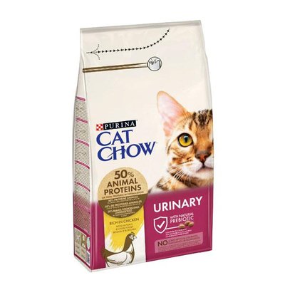Cat Chow Urinary Tract Health сухой корм для кошек для поддержания здоровья мочевыводящей системы с курицей 26663 фото