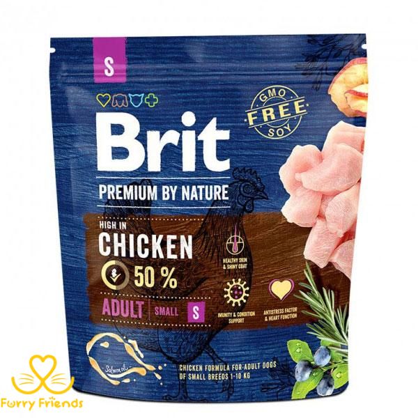 Brit S Premium Adult 1 кг 30270 фото
