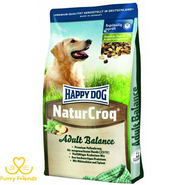 Happy dog корм Натур для собак крок Баланс, 15кг 21588 фото